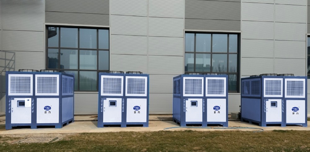 河北項目風冷式螺桿冷水機